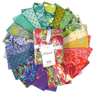 Tula Pink Fabric PINKERVILLE - Delight in Frolic Day Deam PWTP132 -100% Quality Cotton by the Yard and Yardage