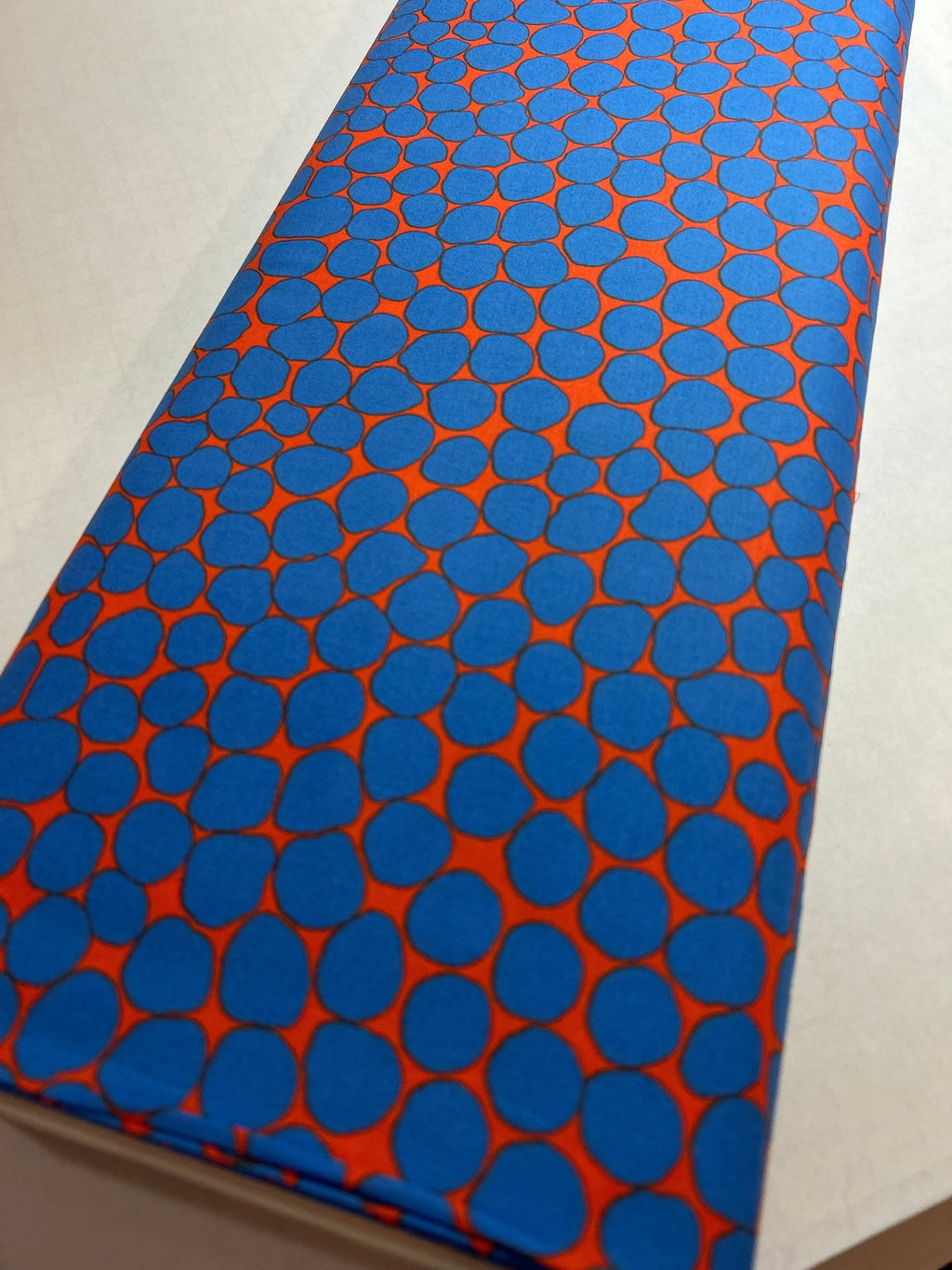 Kaffe Fassett Jumble Fabric – Royal Blue, 100% Cotton by the Yard