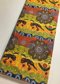 Australian Fabric - Home Country Gold - Tamara Murray May - 100% Cotton M&S Textiles by 1/2 YD and Yardage