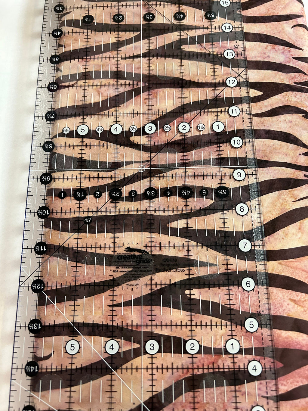 Batik Fabric - Animal Zebra Stripe Noah’s Ark by Mirahz-  100% Quality Cotton -by Yard and Yardage