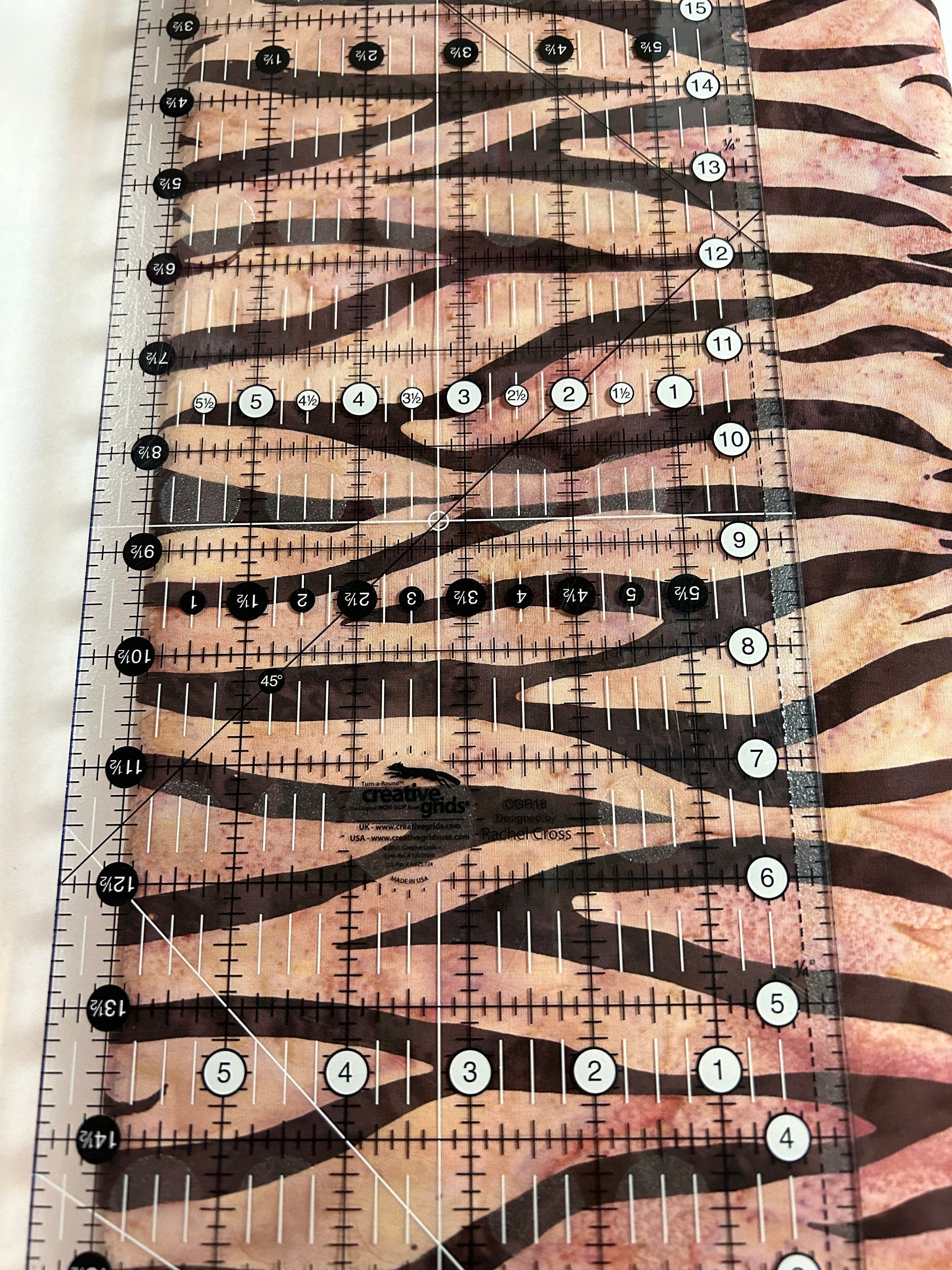 Batik Fabric - Animal Zebra Stripe Noah’s Ark by Mirahz-  100% Quality Cotton -by Yard and Yardage