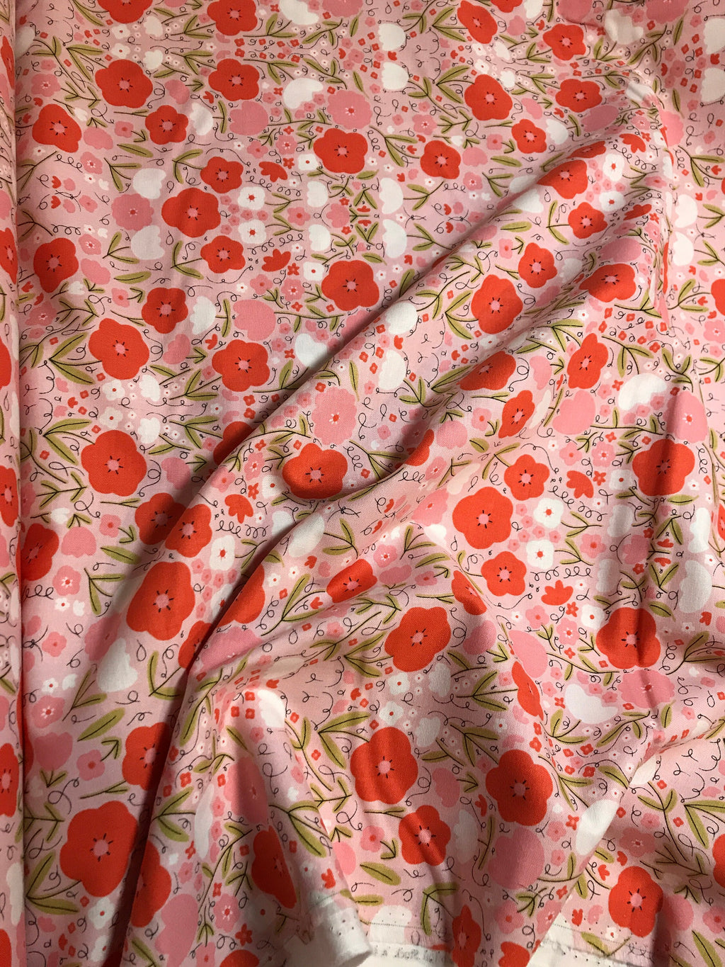 Moda Fabric Words To Live By by Gingiber - 48321 in Color 13 - 100% Quality Cotton by 1/2 Yd and Yardage