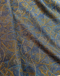 Australian Fabric - Looking Around in Blue by Greg Matthews - Aboriginal Ethnic 100% Quality Cotton by M&S Textiles by Yard and Yardage
