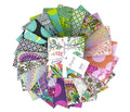 TULA PINK Roar Fabric - 18”x22” Fat Quarter Complete Factory Cut by FreeSpirit Fabrics -100% Quality Cotton - 21 Piece Fat Quarter Bundle