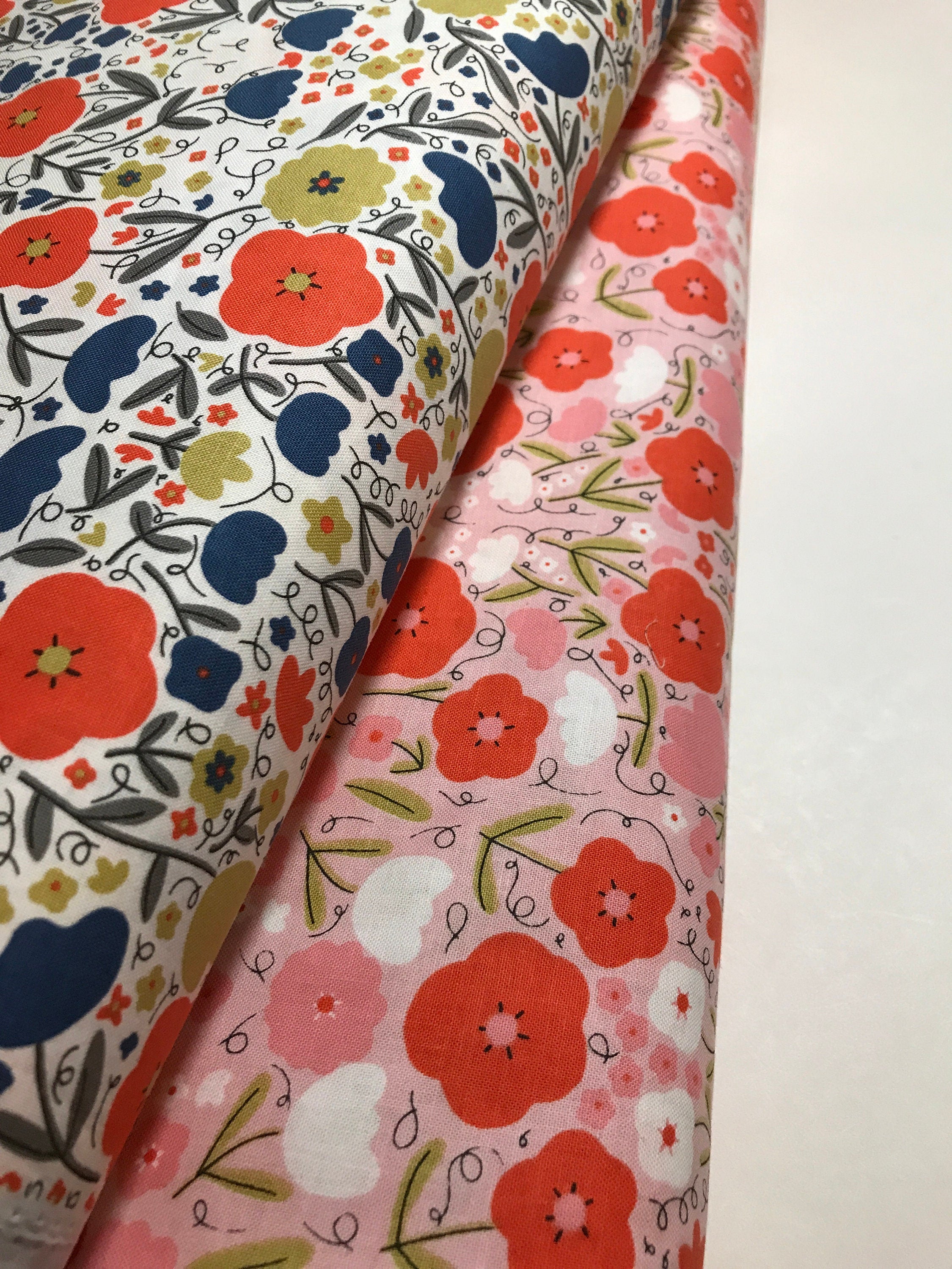 Moda Fabric Words To Live By by Gingiber - 48321 in Color 13 - 100% Quality Cotton by 1/2 Yd and Yardage