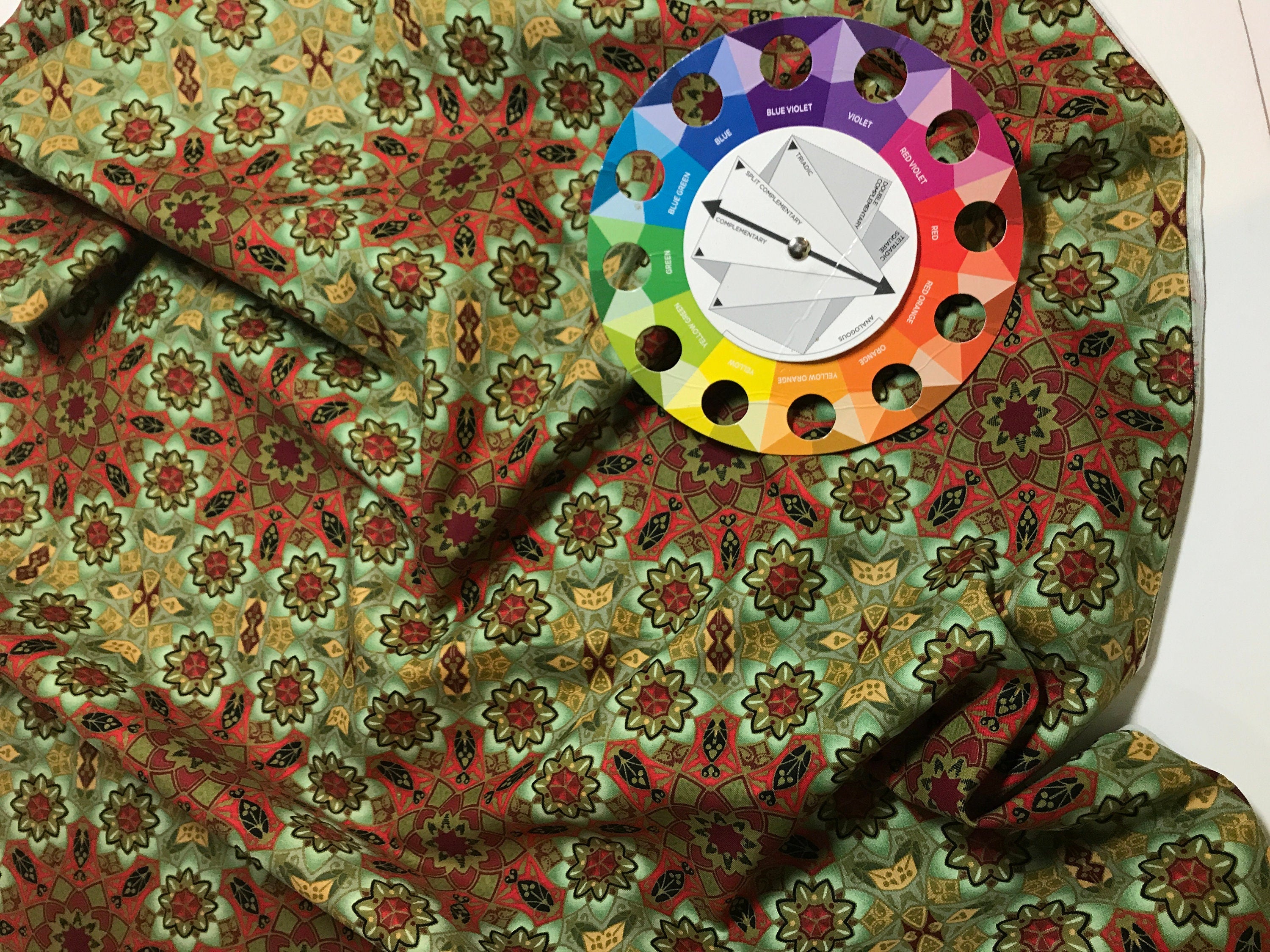 Holiday Fabric Winter Solstice 5JAY Color 3 -Jason Yenter In the Beginning Fabrics - By Yard 100% Quality Cotton - Yd and Yardage