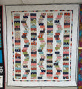 Sew Retro Quilt Kit: Beginner-Friendly, Riley Blake Fabric (61"x73")