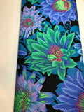 Kaffe Fassett Fabric- Cactus Flower PWPJ096.COOL Spring Collective 2021 by FreeSpirit - 100%  Quality Cotton - by Yd and YARDAGE