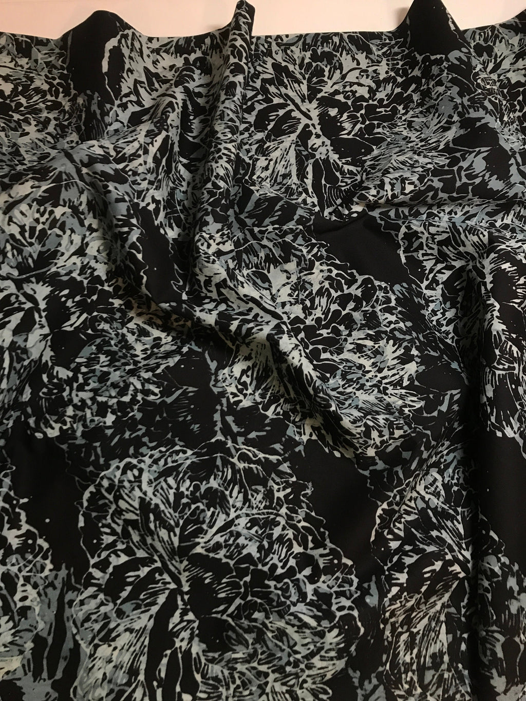 Batik Fabric -Hoffman Fabrics Onyx in Color 213 - 100% Cottob by 1/2 Yd and Yardage