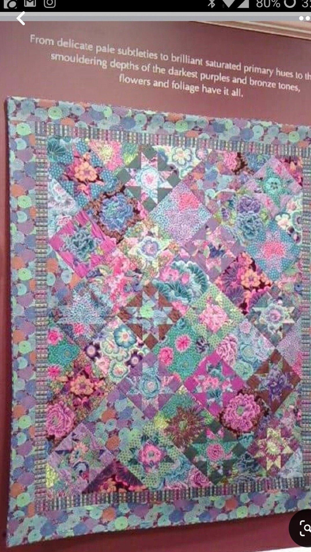 Kaffe Fassett Collective Fabric - DISKS in Grey - PWGP193.GREY - 100% Quality Cotton BY 1/2 Yards and Yardage