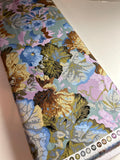 Kaffe Fassett Collective Fabric -  Flower Grandiose PWPJ013.TAUPE -  100 % Quality Cotton by 1/2 Yd and YARDAGE