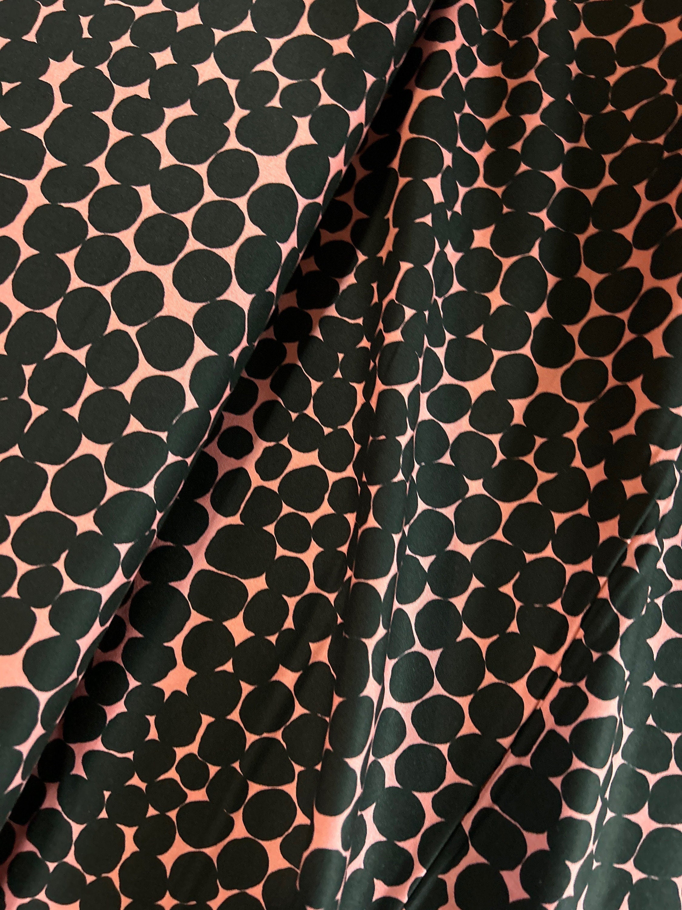 Kaffe Fassett Fabric- Jumble Salmon PWBM053.SALMON Spring Collective 2022 by FreeSpirit - 100%  Quality Cotton - by Fat 1/2 Yd and YARDAGE