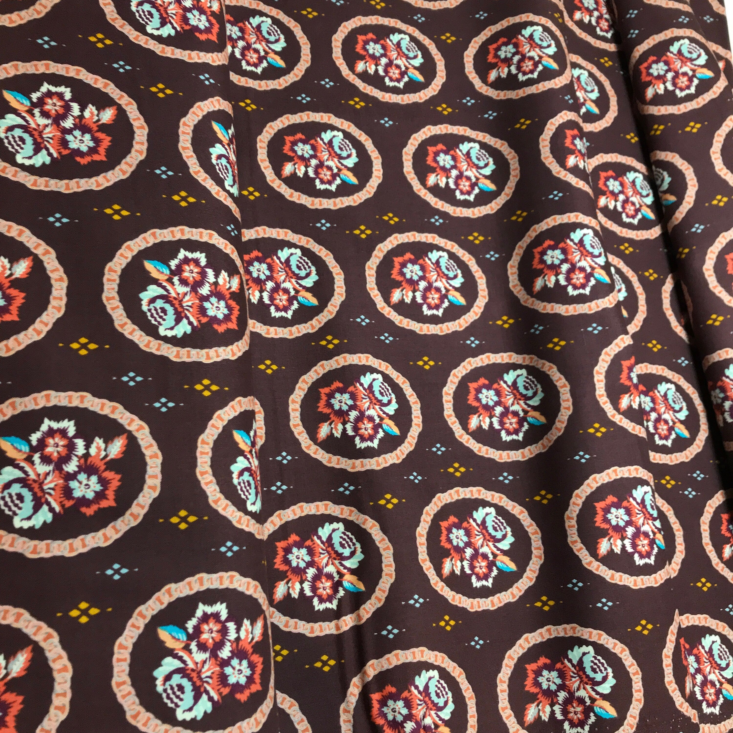 Kathy Doughty Fabric FreeSpirit - Mini Charm in Ganache - by Kathy Doughty- 100% Quality Cotton Yardage by 1/2 Yard and Yardage