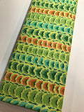 Kaffe Fassett Fabric- Garlands PWGP181.GREEN Spring Collective 2021 by FreeSpirit - 100%  Quality Cotton - by Fat 1/2 Yd and YARDAGE