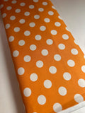Tula Pink Fabric Polka Dots PWTP118 in Begonia Pom Poms -100% Cotton by 1/2 Yard 18”x44”