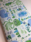 Whale Fabric - Whale Shark Beach for Kids Deborah Edwards - Northcott Pattern 21271  - 100% Quality Cotton by 1/2 Yd and Yardage