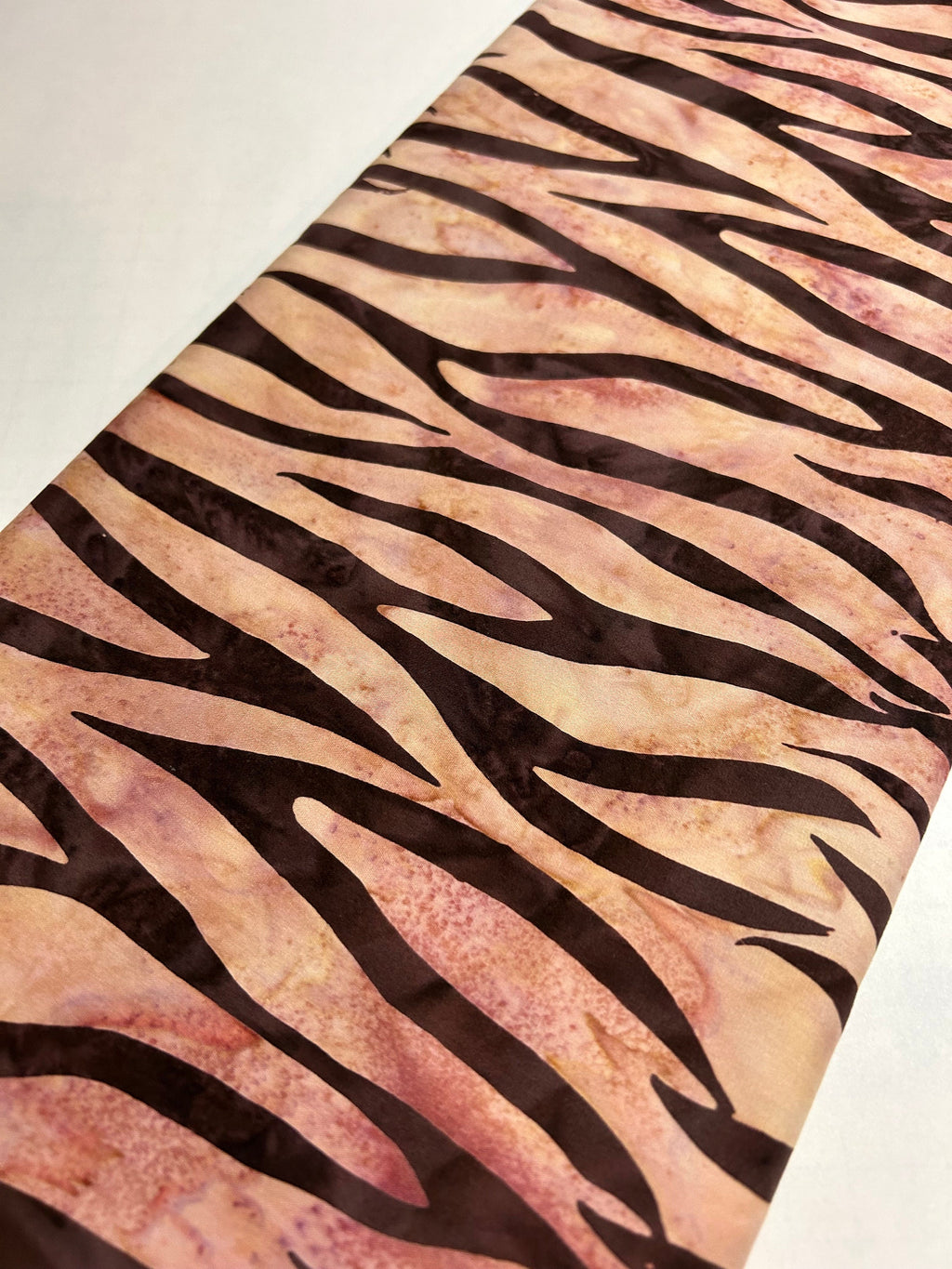 Batik Fabric - Animal Zebra Stripe Noah’s Ark by Mirahz-  100% Quality Cotton -by Yard and Yardage