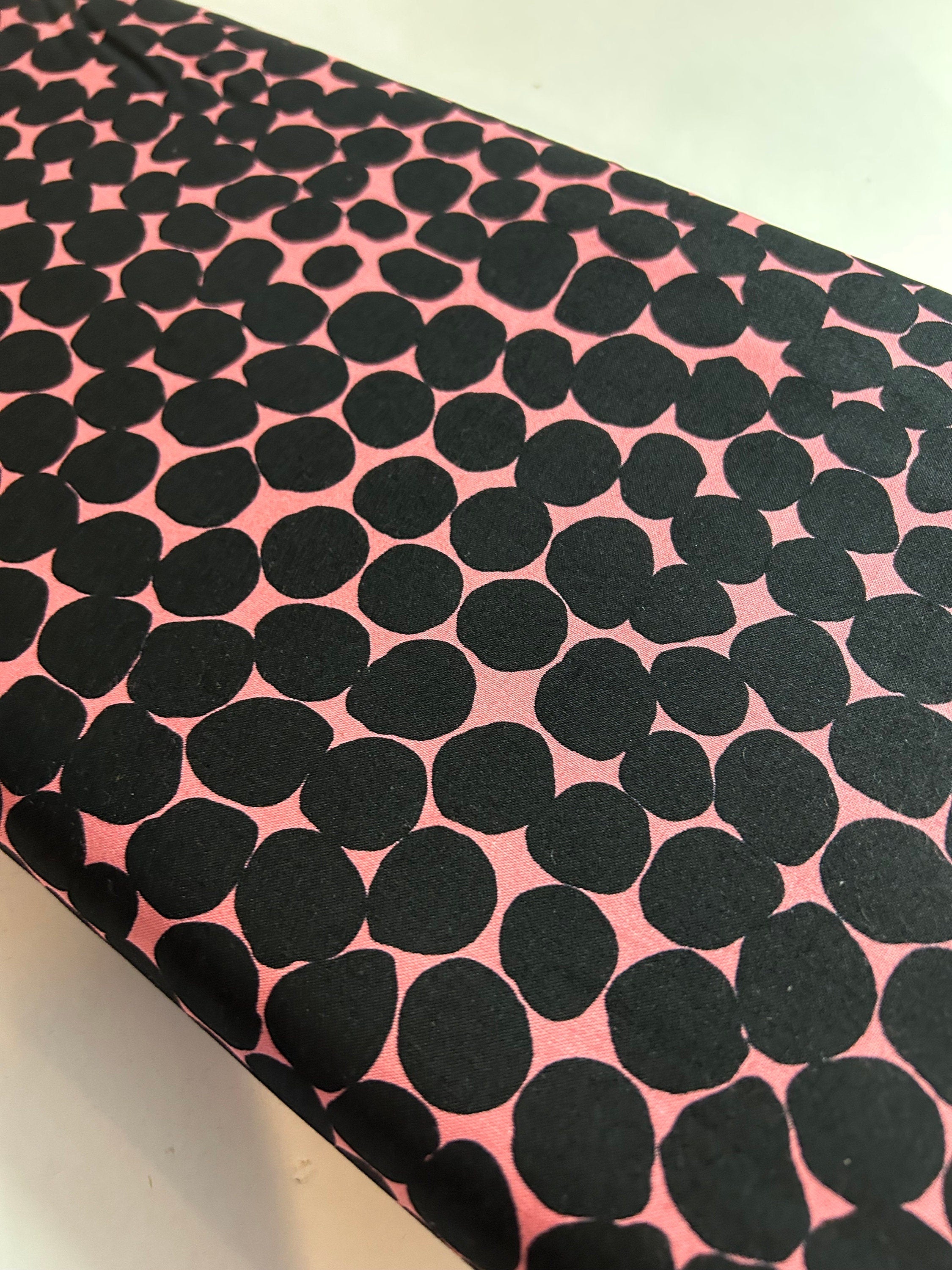 Kaffe Fassett Fabric- Jumble Salmon PWBM053.SALMON Spring Collective 2022 by FreeSpirit - 100%  Quality Cotton - by Fat 1/2 Yd and YARDAGE