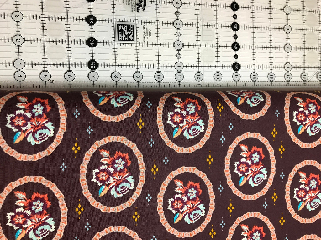 Kathy Doughty Fabric FreeSpirit - Mini Charm in Ganache - by Kathy Doughty- 100% Quality Cotton Yardage by 1/2 Yard and Yardage