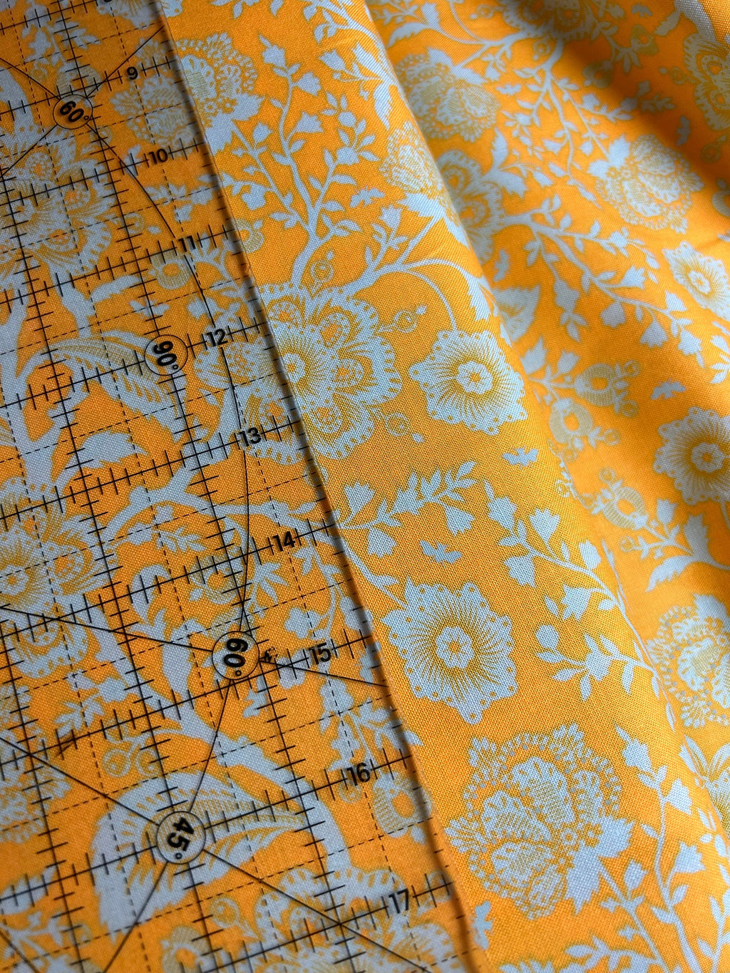 Tula Pink Fabric PINKERVILLE - Delight in Frolic Yellow PWTP132 -100% Quality Cotton by the Yard and Yardage