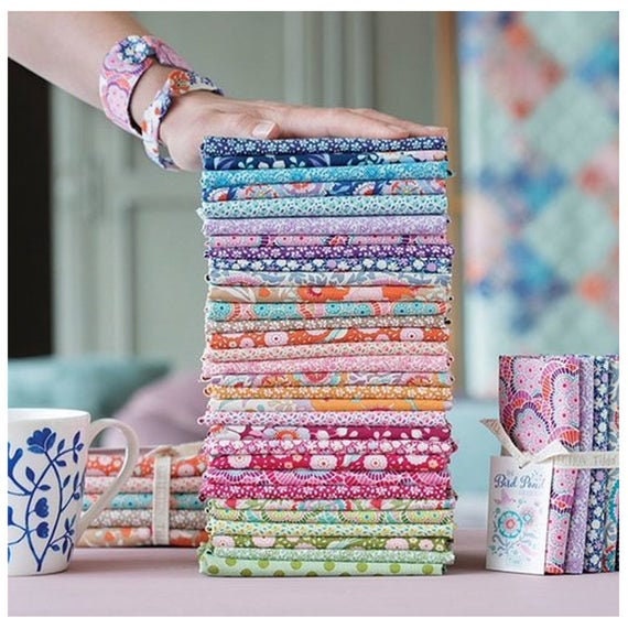 Tilda Fabric - Tilda Solid Cornflower Blue 120024 - Solids - 100% Quilting Cotton by 1/2 Yard and YARDAGE