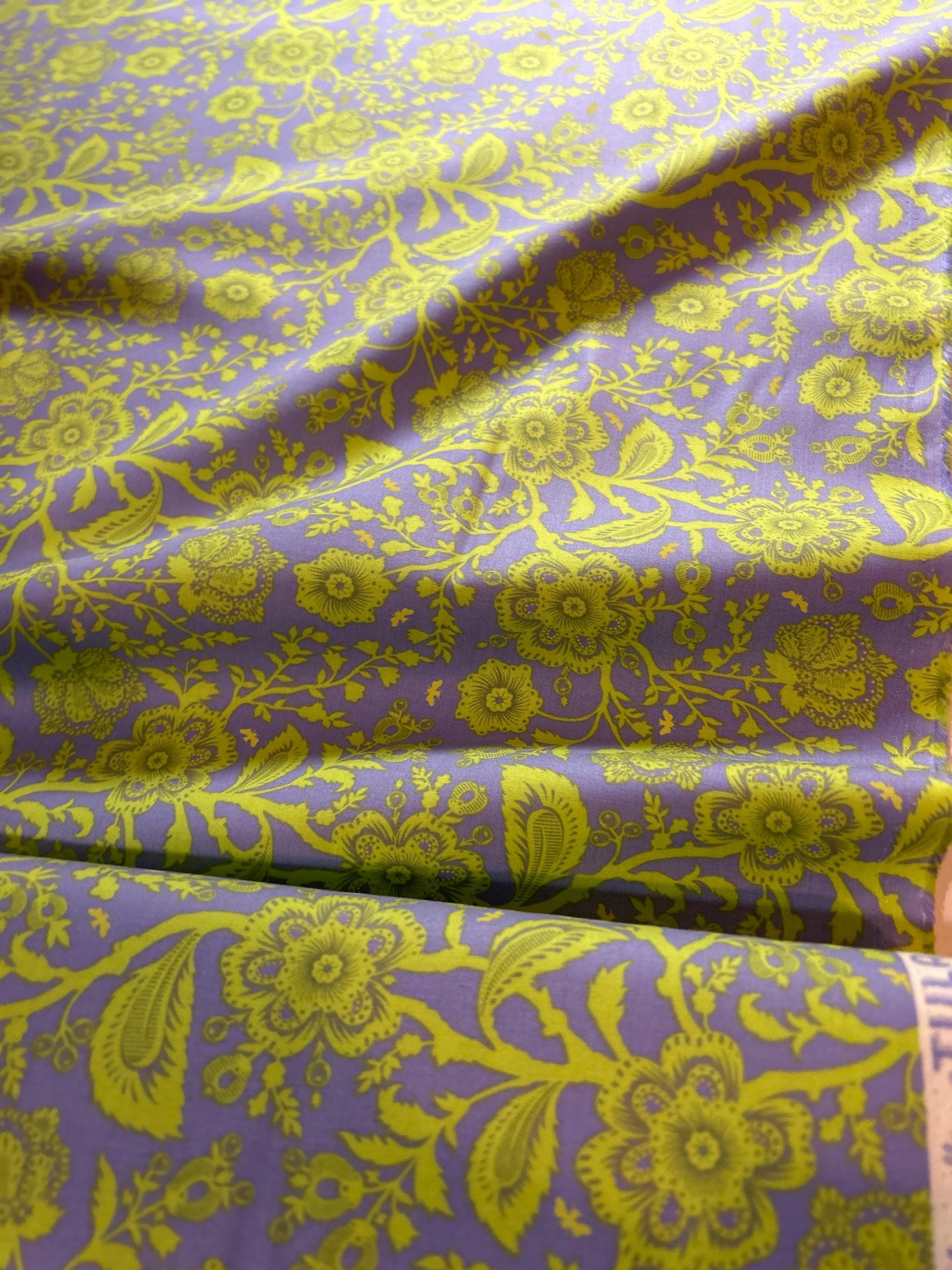 Tula Pink Fabric PINKERVILLE - Delight in Frolic Day Deam PWTP132 -100% Quality Cotton by the Yard and Yardage