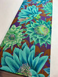 Kaffe Fassett Fabric- Cactus Flower PWPJ096.EMERALD Spring Collective 2021 by FreeSpirit - 100%  Quality Cotton - by 1/2 Yard