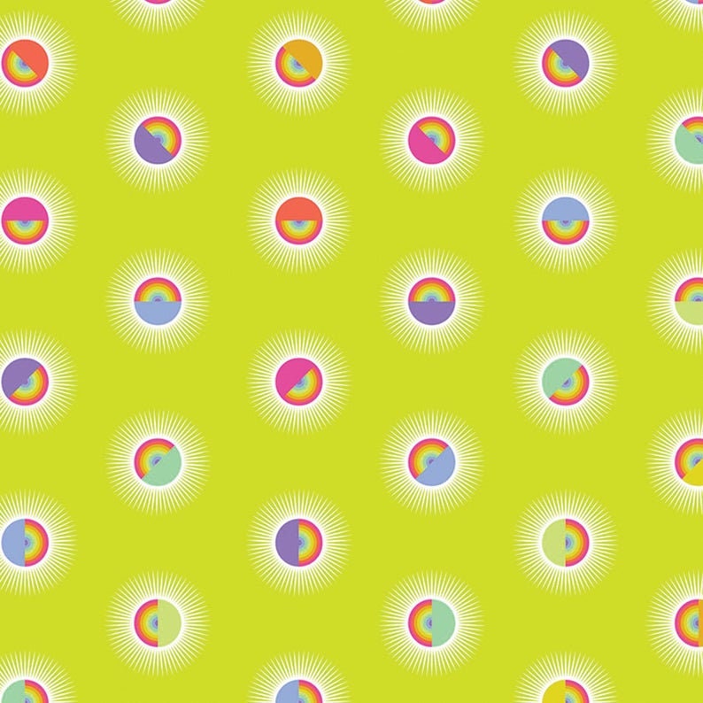 TULA FAN SALE!  Daydreamer Pining for You Tula Pink Fabric - Pineapple Hawaiian -100% Quality Cotton 73 1/2 x 77 Quilt Kit W/Backing Fabric Included