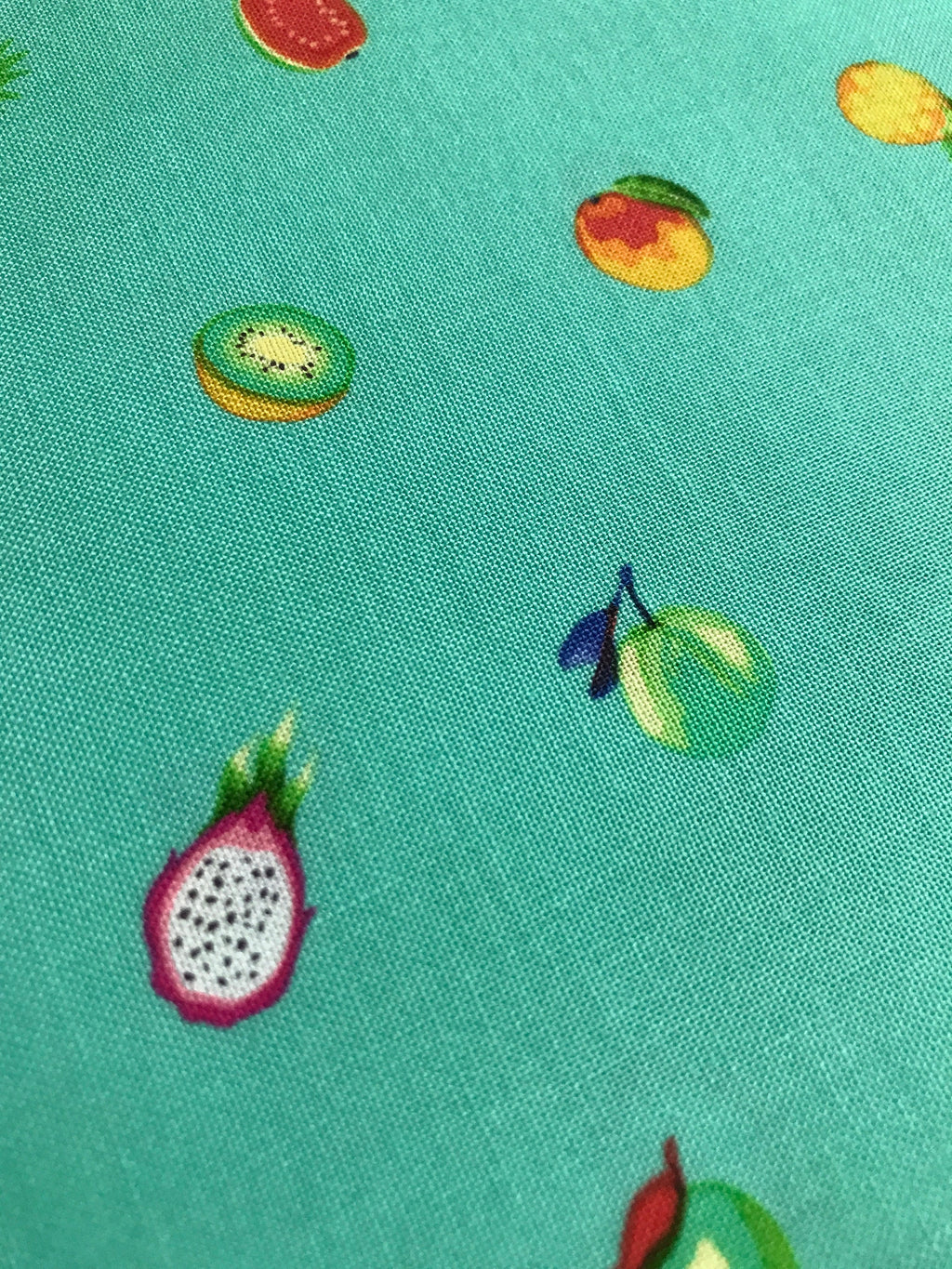 Tula Pink Fabric  DAYDREAMER PWTP175 Forbidden Fruit Snacks in Mojito - FreeSpirit - 100% Quality Cotton by 1/2 Yd and Yardage