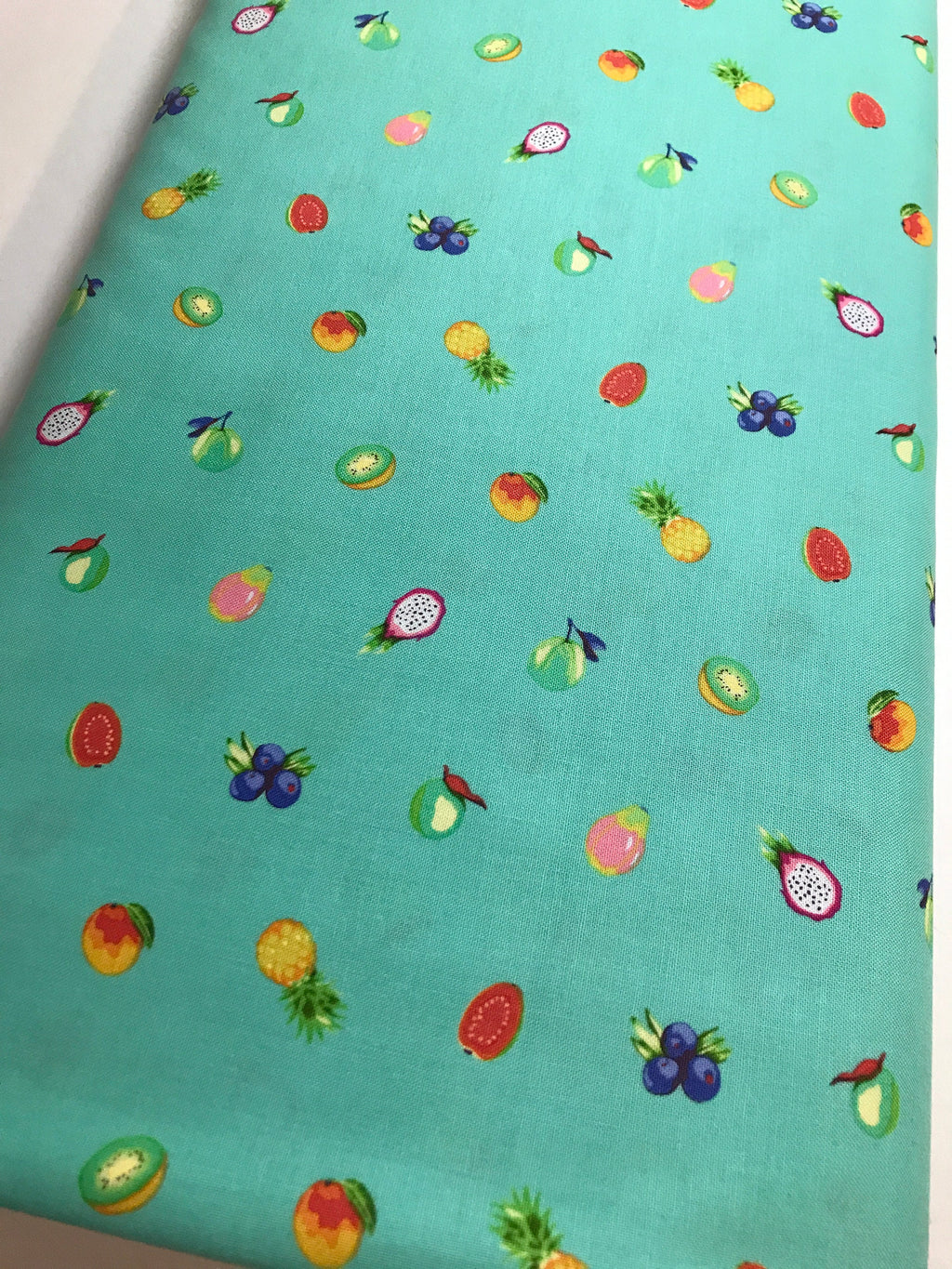 Tula Pink Fabric  DAYDREAMER PWTP175 Forbidden Fruit Snacks in Mojito - FreeSpirit - 100% Quality Cotton by 1/2 Yd and Yardage