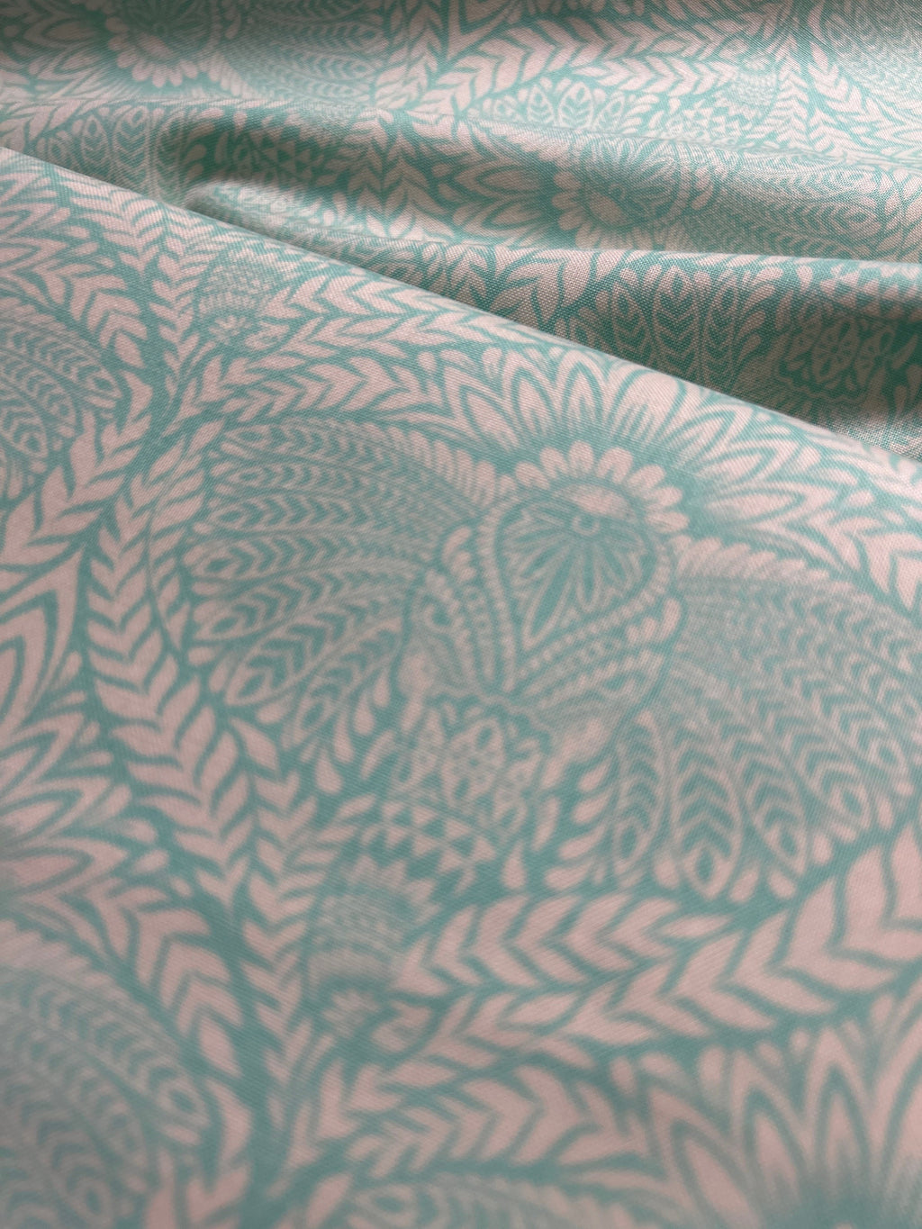 Tula Pink Fabric - Eden Collection Elephant PWTP072 Deity in Mojoito - FreeSpirit - 100% Cotton Yardage
