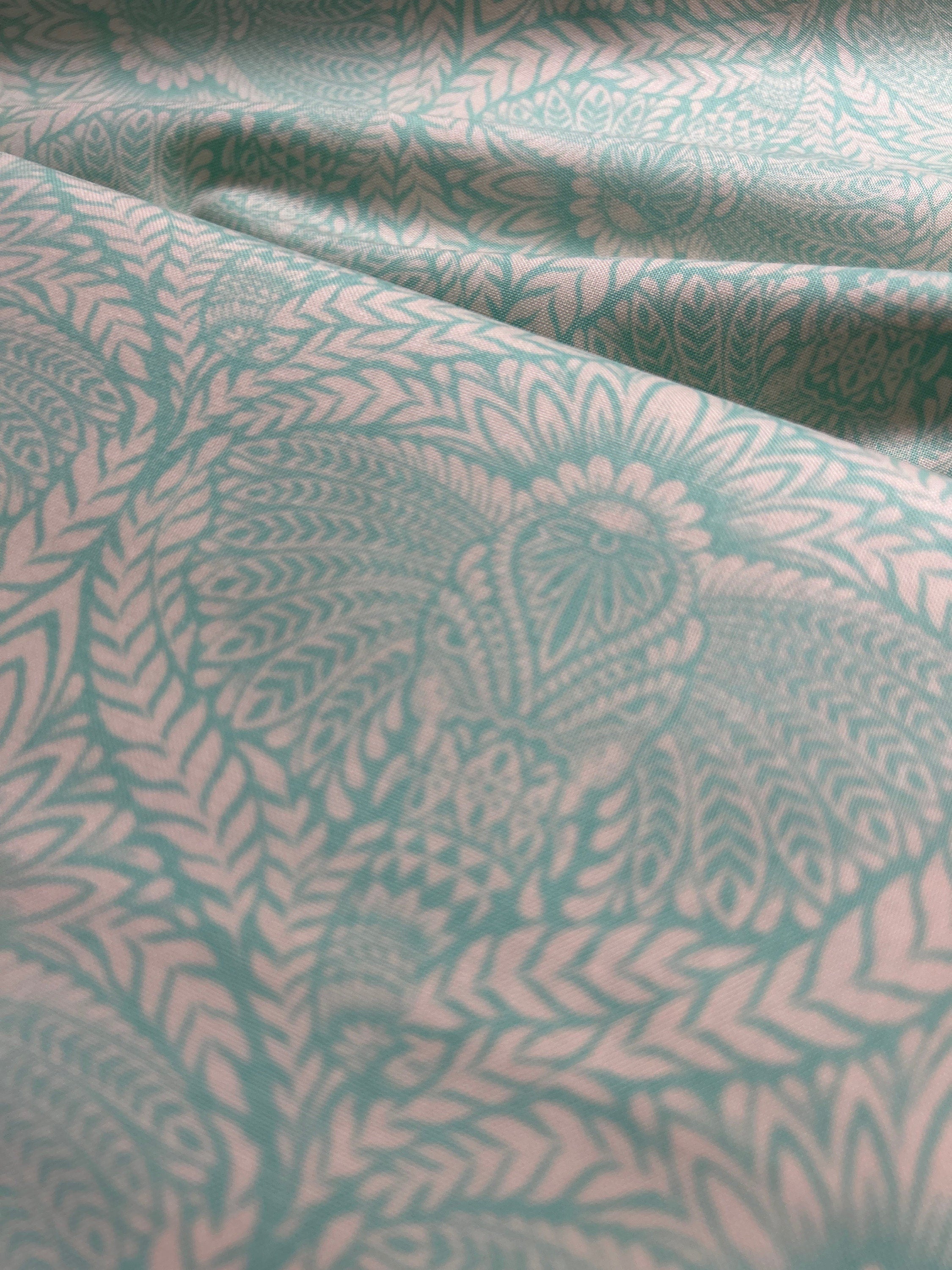 Tula Pink Fabric - Eden Collection Elephant PWTP072 Deity in Mojoito - FreeSpirit - 100% Cotton Yardage
