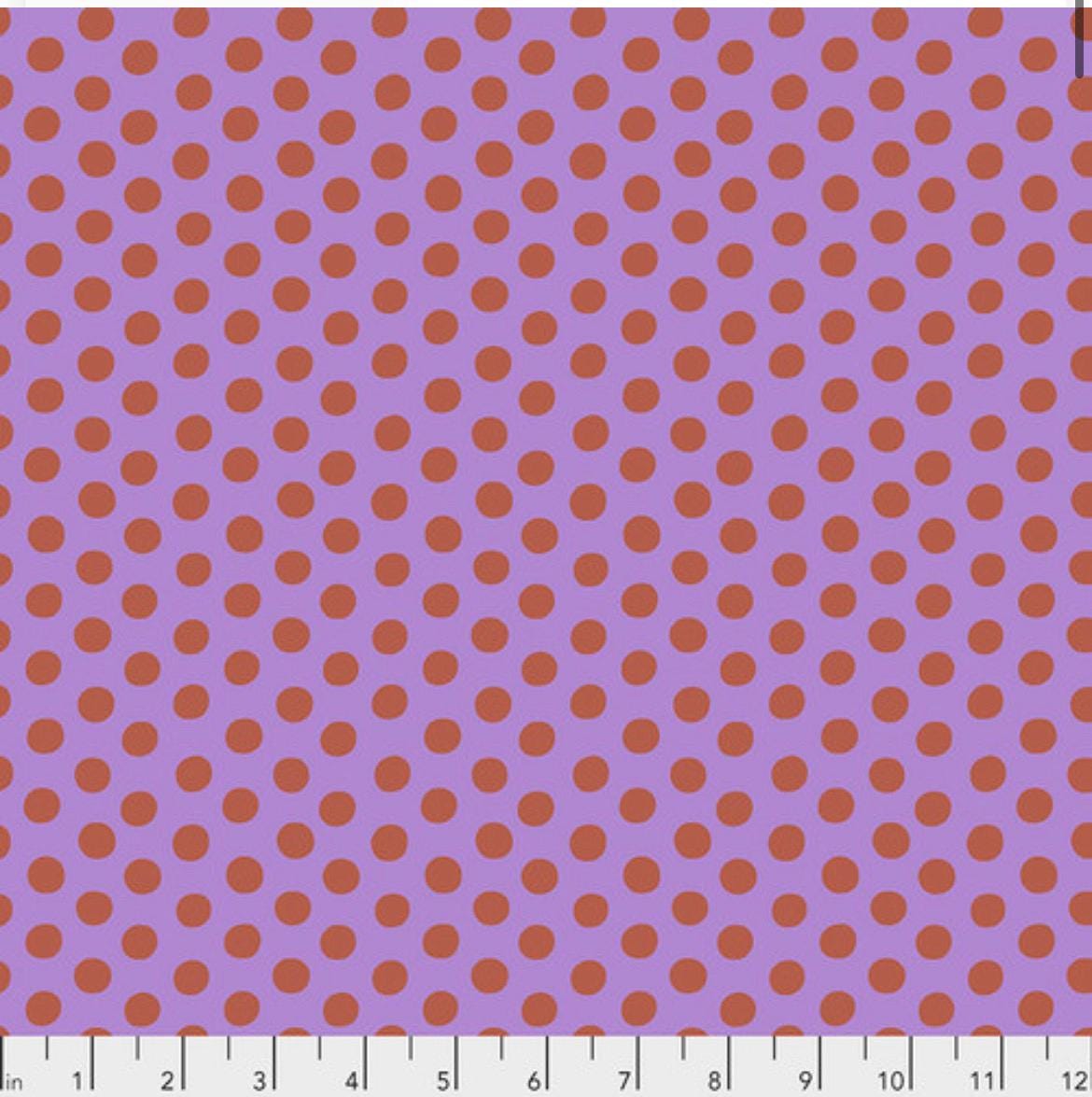 Kaffe Fassett Fabric - Spot GP070 Spot in AUTUMN Dots - FreeSpirit 100% Hgh Quality Cotton by 1/2 Yard and Yardage