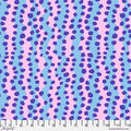 Kaffe Fassett Fabric- Bubble Stripe Purple PWBM082.PURPLE August 2022 by FreeSpirit - 100%  Quality Cotton  by the YARD