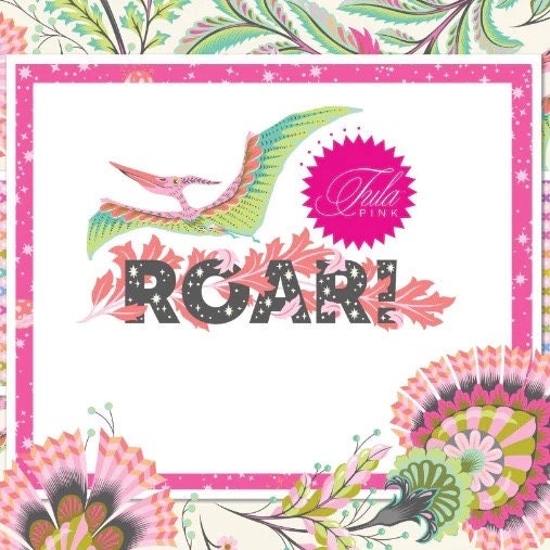 TULA PINK Roar Fabric - 18”x22” Fat Quarter Complete Factory Cut by FreeSpirit Fabrics -100% Quality Cotton - 21 Piece Fat Quarter Bundle
