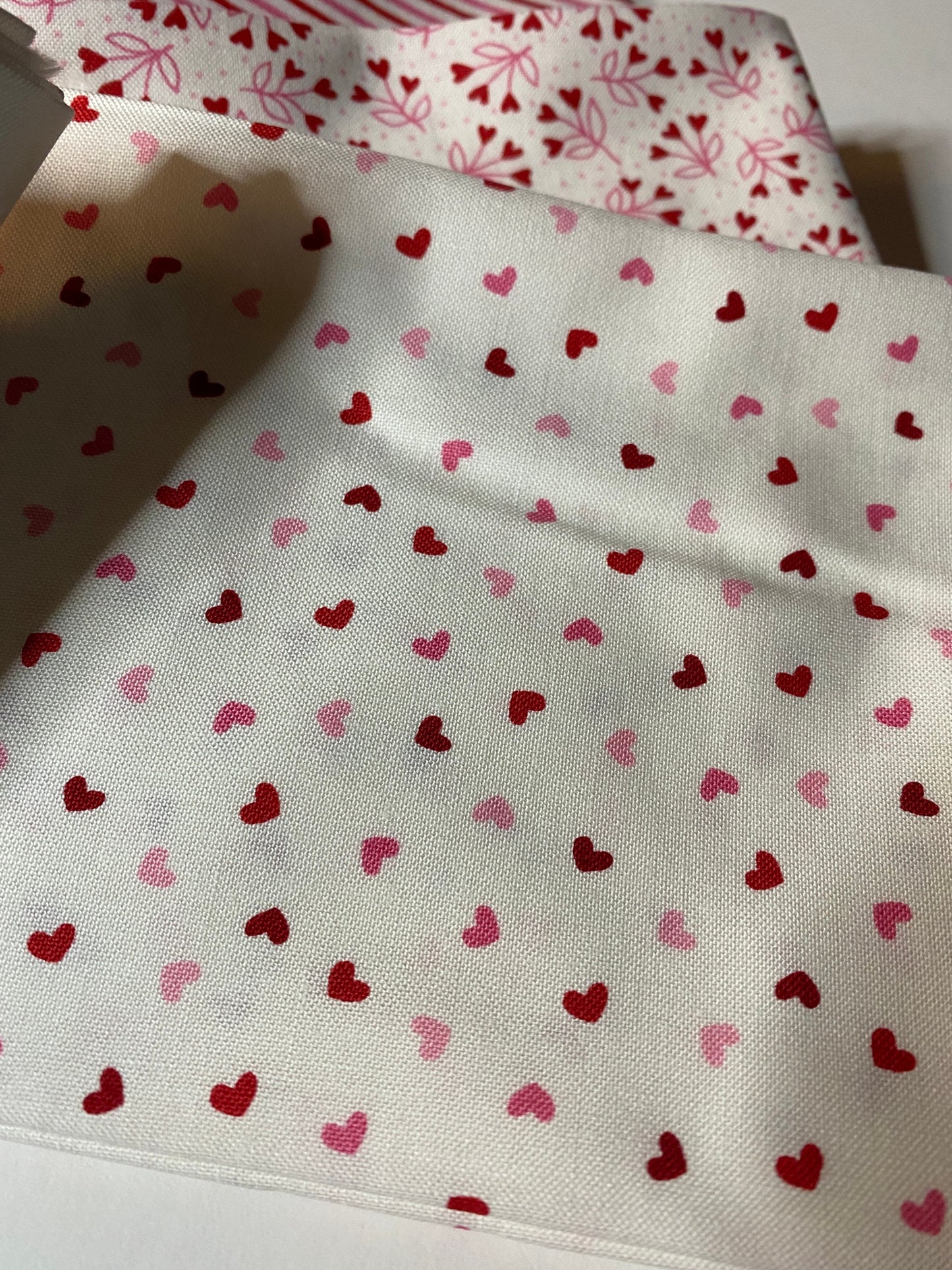 Be Mine Love Fabric Valentine Love by Stacy for Moda Fabrics  - 100 Percent Cotton Quality Fabric-19 pc FQ Bundle