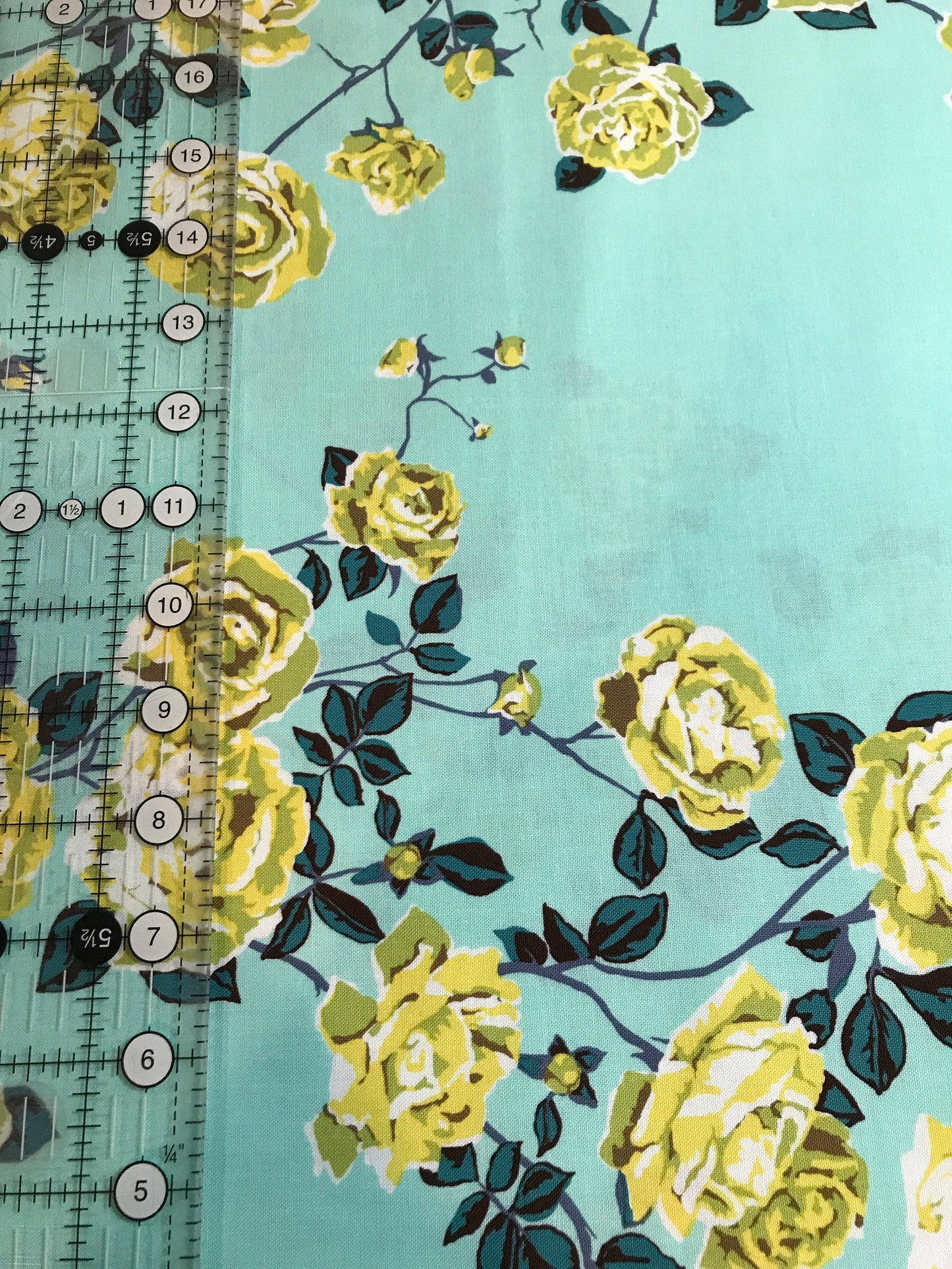 Anna Maria Horner Fabric Floral - Social Climber - in Ice -  Modern Floral 100% Quality Cotton by Fat Quarter and Yardage